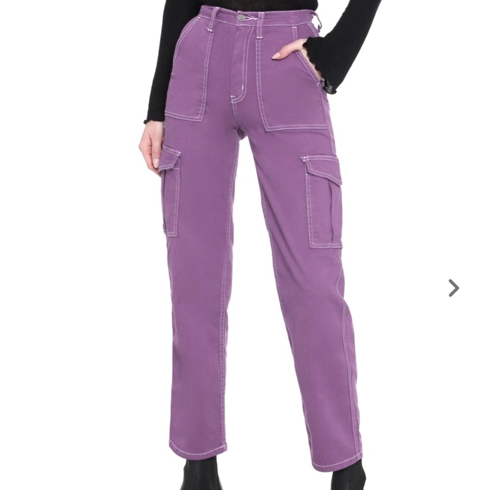 Purple Carpenter Pants